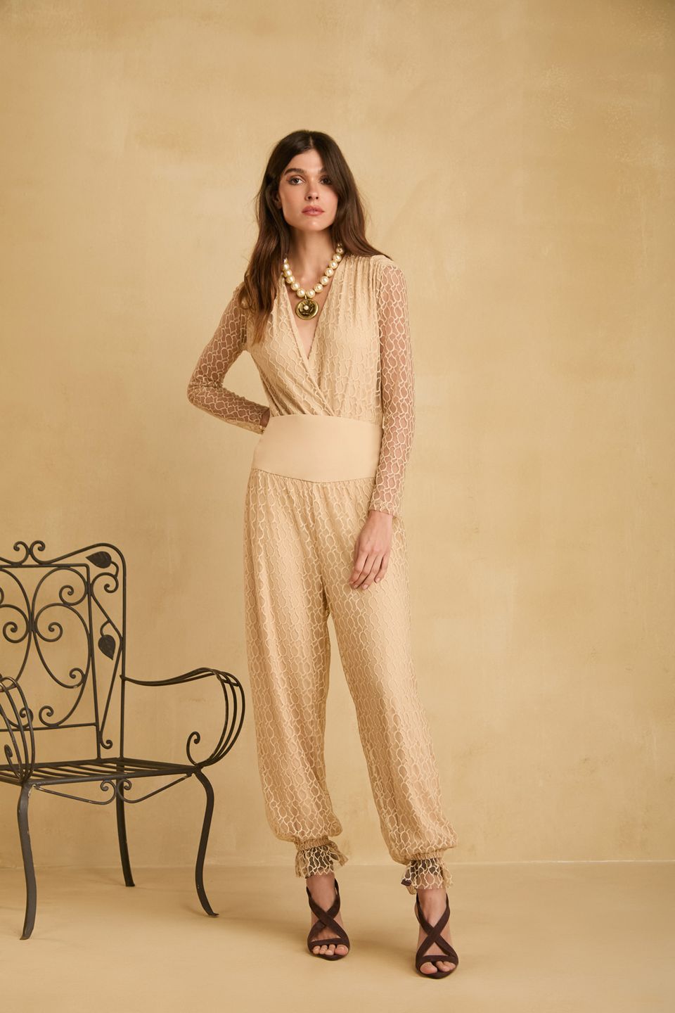 Calça Patricia Bege